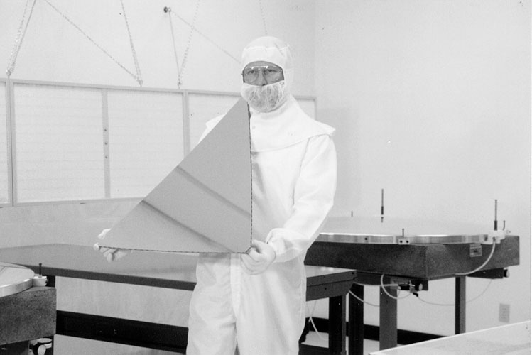 Gus_Hutchison_in_Clean_Room
